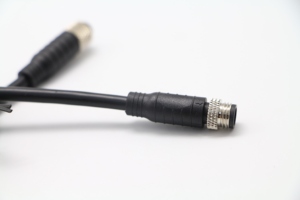 Cable Coaxial M8 de 6 Pines, Macho a Hembra, con Cubierta de PVC, Cobre Desnudo, Blindado, Conector Negro para Cámaras Industriales - Product Image 4