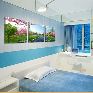 En gros Paysage Peintures À L'huile <span class=keywords><strong>Photo</strong></span> <span class=keywords><strong>Impression</strong></span> Sur Toile <span class=keywords><strong>Art</strong></span> Mural pour La Décoration De La Maison - Product Image 1