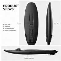 Boîtier de planche de surf électrique rotomoulé sur mesure, coque de planche de surf électrique en plastique LLDPE, taille et position des trous personnalisées