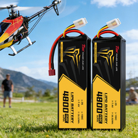 Batterie Lipo 3400/4800/5000/6700mah 7.4V 150C pour modèles RC, avions, hélicoptères, drones, batteries 2S