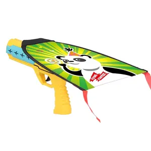 Pistolet à cerf-volant de nouvelle tendance mondiale, matériel écologique, Illustrations colorées, pistolet multicolore, jouets d'extérieur pour enfants