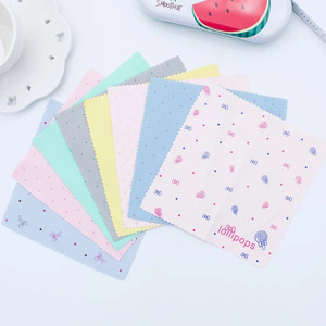 ผ้าไมโครไฟเบอร์สำหรับแว่นตาเลนส์แว่นกันแดดผ้าเช็ดทำความสะอาดพิมพ์โลโก้ได้ตามต้องการ - Product Image 5