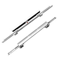 Glissière à roulement à billes E-SHINING 48 mm, robuste, à extension complète, mécanisme télescopique pour table à manger extensible