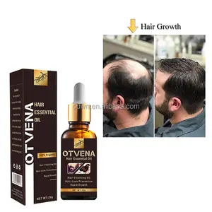 Hair salon best damage hair care OTVENA hair growth oil private label for baldness treatment