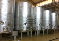 Réservoir de fermentation de vin à fourche à toit fermé 5000L nouvel état capacité 1000L à 50000L équipement de fermentation