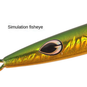 Kit de leurres de pêche Hessen 120g-400g, leurres lumineux en plomb coulant pour la pêche au jigging lent en eau salée et pour le brochet - Product Image 4