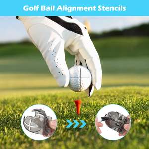 Kit de nettoyage personnalisé pour clubs de golf, nettoyeur de clubs de golf avec serviette de golf, outil de réparation de divots, aiguiseur de rainures, kit d'alignement de balles de golf - Product Image 6