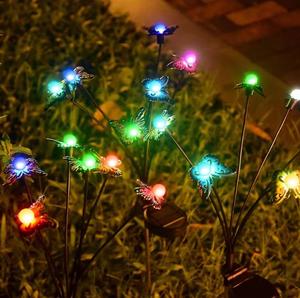 Lampada Solare da Giardino Boyid IP65 Impermeabile, Luce Bianca Calda a Forma di Farfalla, Illuminazione Decorativa per Esterni, CRI 80, 6 Ore - Product Image 4