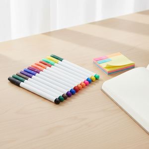DIY Coloring Throw <b>Pillow</b> <b>Pillow</b> case Canvas Bag Shoes T-shirt Socks Table Cloth Non-Toxic12pcs Fabric Permanent Marker - Product Image 5