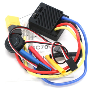 ISDT ESC70 ESC90 WP <span class=keywords><strong>1080</strong></span> 70A 90A étanche <span class=keywords><strong>ESC</strong></span> 2 ~ 3S réglable BEC téléphone contrôle 540/550 moteur brossé pour voiture 1/8 1/10 - Product Image 6