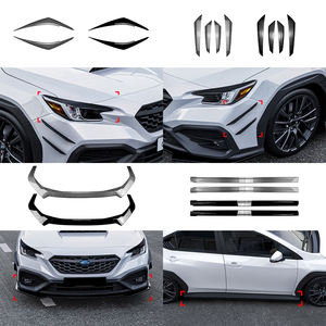 Para <span class=keywords><strong>Subaru</strong></span> <span class=keywords><strong>Impreza</strong></span> <span class=keywords><strong>WRX</strong></span> <span class=keywords><strong>STI</strong></span> VB <span class=keywords><strong>2022</strong></span> + parachoques delantero labio Spilter persiana falda lateral alerón trasero difusor cenefa labio - Product Image 2