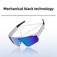 Lunettes Intelligentes 2026 avec Caméra HD 8MP, Enregistrement Vidéo, Lunettes de Cyclisme et de Sport, Lunettes de Soleil Intelligentes avec Assistant IA