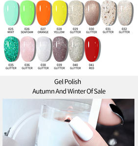 ยาทาเล็บสีนู้ดคุณภาพสูง 38 สี แบบโมโนโครม ขายส่ง - Product Image 4