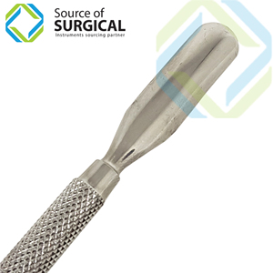 Empujador de Cutículas Profesional de Acero Inoxidable de la Mejor Calidad, Herramienta Manual para Manicura, con Abertura de Mandíbula Ancha para Uñas Curvas - Product Image 5