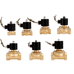 Van điện từ đồng thau 2W thường đóng 2/2 chiều dùng cho nước, giá rẻ, kích thước 1/4in-2in, DN15 DN20, điện áp AC220V / AC110V / DC24V / DC12V - Product Image 2