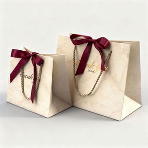 Bolsa de Papel Kraft Ecológica de Alta Gama con Logotipo Personalizado, Color Negro Mate, Marrón, Dorado, Biodegradable y Reciclable - Product Image 2