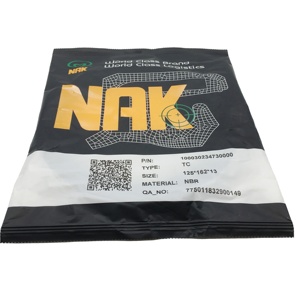 Sello de aceite tipo <span class=keywords><strong>NAK</strong></span> <span class=keywords><strong>TC</strong></span>, maquinaria Industrial, 125x162x13mm, sello de goma NBR - Product Image 2