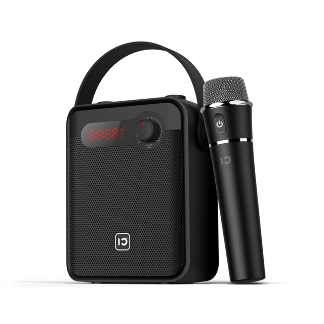 BT Wireless Speaker SD-H8 25 Watt 7.4V 2000mAh Uhf Wireless Tws/Fm Radio PA System Bluetooth Karaoke Speaker