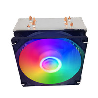 Manmu Custom OEM Refroidisseur d'air pour Pc ARGB Lighting CPU Cooling Fan avec Hitsink pour intel cpu