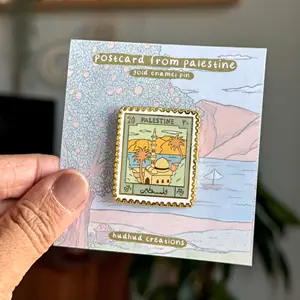 Semangka menahan Enamel Pin GRATIS Palestina produk bros Palestina Enamel Pin