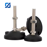 Niveau de réglage industriel en métal en forme de T, réglable, GJ61201 80D M12*80/100/120/150, conforme RoHS, du fournisseur chinois
