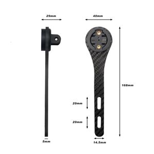 Riderace Garmin <span class=keywords><strong>bicicleta</strong></span> ordenador soporte fibra de carbono para Garmin <span class=keywords><strong>Cateye</strong></span> Bryton Gopro luz montaje <span class=keywords><strong>bicicleta</strong></span> de carretera GPS montaje Accesorios - Product Image 6