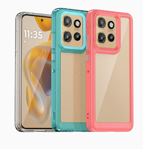 Coque de téléphone TPU+PC pour Samsung S26 Ultra A57 A56 Motorola G34 G57 G54 Power Stylus Xiaomi <span class=keywords><strong>Note</strong></span> 15 iPhone 17 Capa - Product Image 3