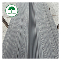 Muestra Gratuita de Tablero de Madera Compuesta con Relieve 3D de Alta Dureza, Color Gris Madera, Resistente al Agua, para Patio y Piscina
