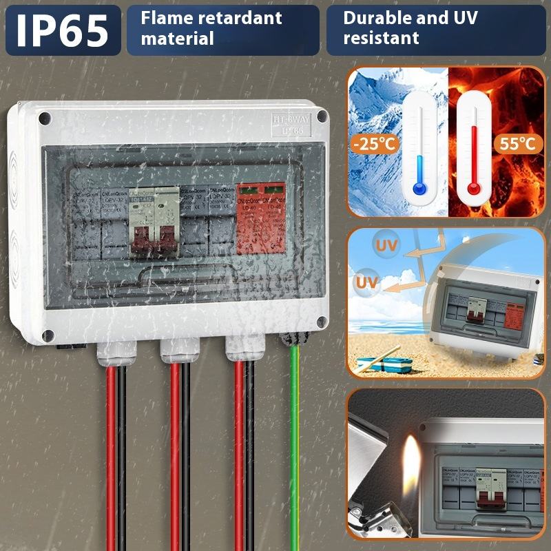 solar panel system control box