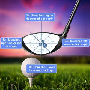 <b>Golf</b> Swing Trainer Sticker For Irons And Woods Training Aid With Impact Zone Design In Usa - Product Image 2