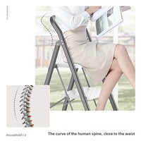 Échelle d'intérieur pliable télescopique en alliage d'aluminium robuste de type A, multifonctionnelle, à trois ou quatre marches, petite, pour usage domestique moderne