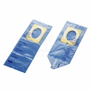 Coleção de urina pediátrica do ce iso, saco médico descartável do coletor de urina do bebê com 100ml 200ml - Product Image 2