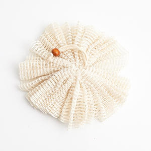 Boules d'éponge de bain en maille douce Confortable Grande fleur Douche à bulles Frotter Boule de bain Nettoyant pour le corps Exfoliant Scrubbers Boule de bain - Product Image 6