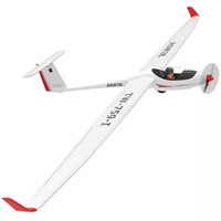 Ensemble prêt à voler (PNP) FPV RC avec envergure de 2600 mm, moteur brushless 30A ESC, fuselage en plastique EPO blanc, 4 canaux, portée de 80-100 m, presque prêt à l'emploi (Click&Plug)