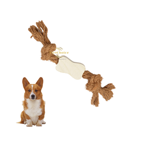 Jouet à tirer pour chien en bois de café de qualité supérieure, jouet à mâcher naturel pour chiens forts et actifs, approvisionnement en gros - Product Image 3