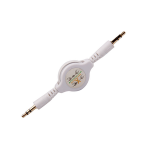 Cable de extensión Jack de 3,5mm, Cable auxiliar chapado en oro de 3,5mm, Cable de Audio retráctil para teléfono, altavoz de coche, auriculares MP4