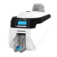 Imprimante de cartes PVC recto-verso Magicard RIO PRO360 300 DPI haute vitesse thermique avec USB Ethernet pour bureau, entreprise, gouvernement