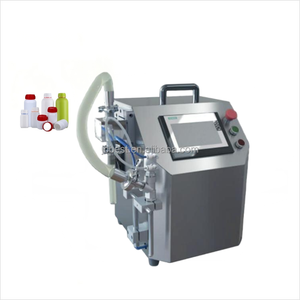 Machine de table semi-automatique à petite dose, contrôlée par PLC, de qualité alimentaire, pour le miel, le shampoing, les produits plastiques, l'huile d'arachide et les huiles mélangées - Product Image 3