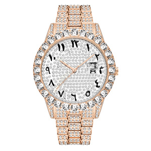 Nuevo Reloj de Lujo para Hombre, Estilo Hip Hop, con Diamantes, Relojes de Moda para Mujer, Directo de Fábrica - Product Image 3