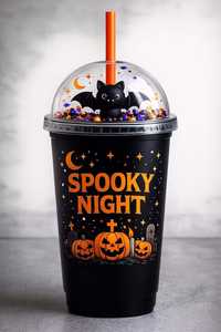 Vaso de Plástico PP de Doble Capa con Logotipo Personalizado al por Mayor, Apto para Alimentos, Impermeable, Anticorrosión, Reutilizable, Ecológico, Promocional - Product Image 5