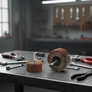 Disques à lamelles avec tissu en oxyde d'aluminium pour le polissage - Product Image 3