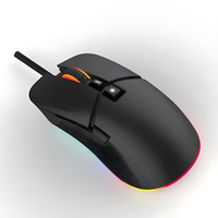 Souris de jeu filaire RGB 7 touches OEM 7 boutons 7200 DPI LED optique USB souris d'ordinateur souris de jeu souris silencieuse pour PC portable Gamer