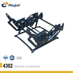 REGAL 4302 kursi malas Manual furnitur kantor logam kursi malas mekanisme lipat Sofa Dorong kembali mekanisme suku cadang