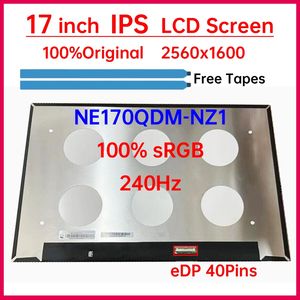 شاشة لابتوب LCD مقاس 17 بوصة 240 هرتز NE170QDM NZ1 NE170QDM-NZ1 لوحة عرض ألعاب بديلة بدقة 2560x1600 EDP 40 دبوس بدون خاصية اللمس - Product Image 2