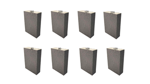 Bloques de lijado de tela de <span class=keywords><strong>esmeril</strong></span> de alta calidad, grano 180 de alta densidad <span class=keywords><strong>para</strong></span> <span class=keywords><strong>manualidades</strong></span>, proyectos de lijado detallados - Product Image 6