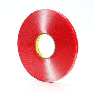 Ruban adhésif acrylique double face transparent 3M 4905 avec <span class=keywords><strong>film</strong></span> de protection en PE pour portes vitrées/panneaux de toit - Product Image 1