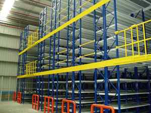 5 lớp công nghiệp lửng giá thép nền tảng <span class=keywords><strong>Q235</strong></span> chống gỉ bảo vệ chống ăn mòn Hàn kệ lưu trữ cho kho - Product Image 3