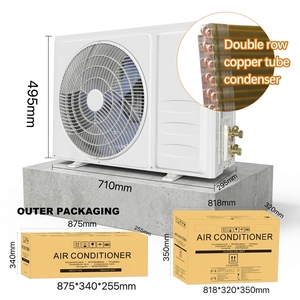 Nuovo Condizionatore d'Aria Inverter Smart Split Europeo <span class=keywords><strong>A</strong></span>+++ 9000BTU, Riscaldamento e Raffreddamento con Refrigerante R32 per Uso Domestico e Alberghiero - Product Image 2