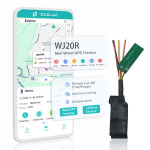 EZZLOC 迷你汽车追踪器 GPS 2Ggps 宠物追踪器 精准车辆追踪器 手动GPS追踪器 Gt06 - Product Image 1