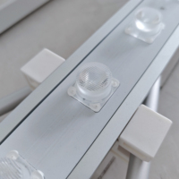 Boîte à lumière LED portable, pupitre éclairé, pupitre de présentation pop-up pour conférence